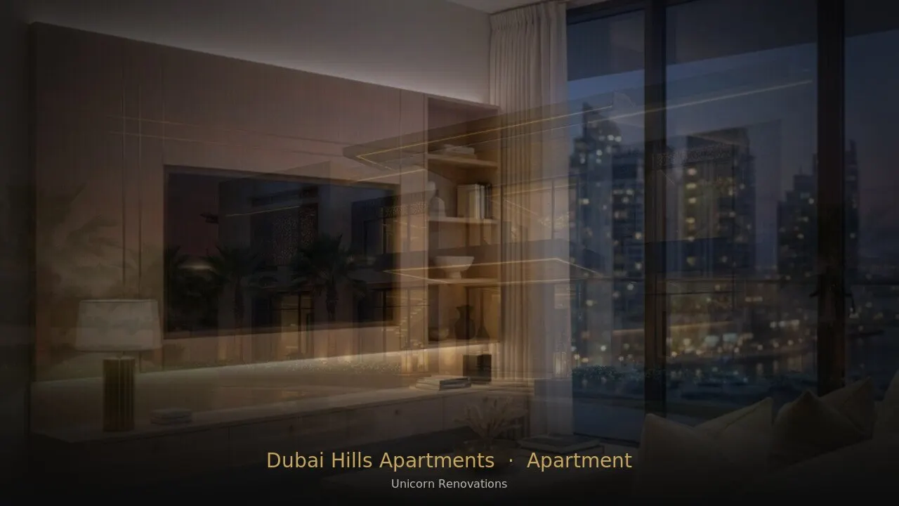 Apartment Renovation in Dubai Hills Apartments — Unicorn Renovations