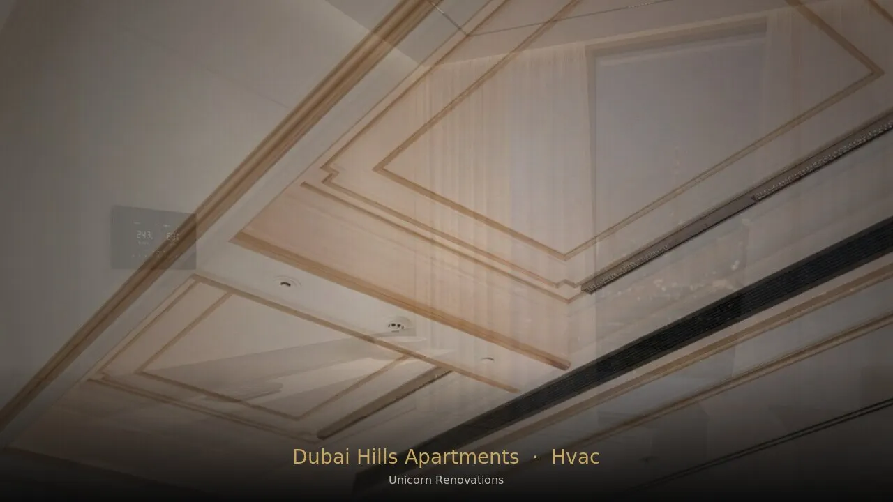 HVAC Installation in Dubai Hills Apartments