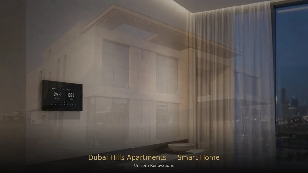 Smart Home in Dubai Hills Apartments