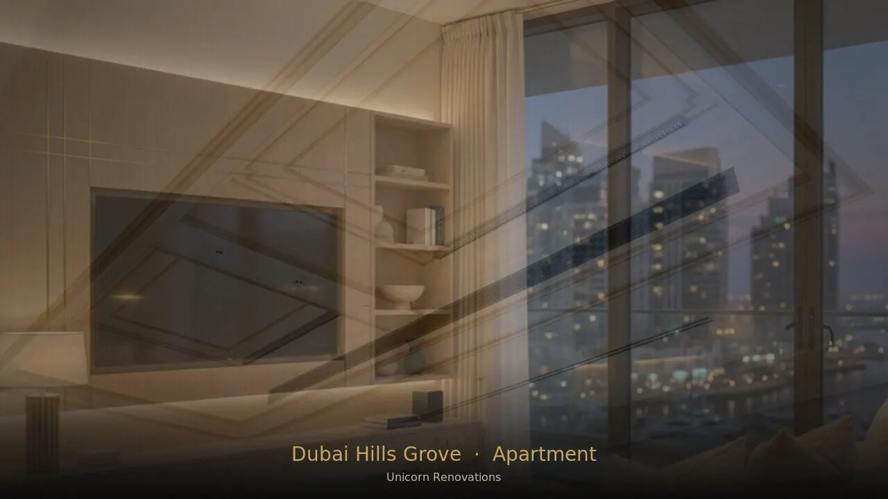 Apartment Renovation in Dubai Hills Grove