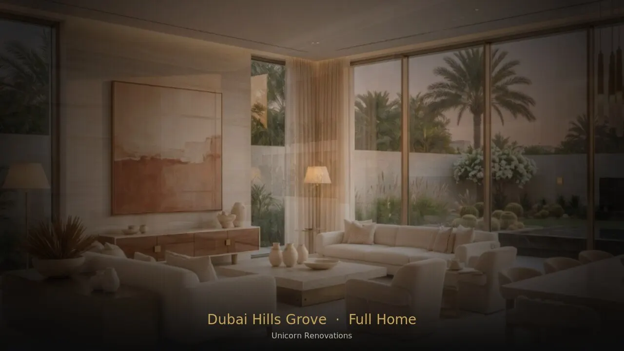 Full Home Renovation in Dubai Hills Grove