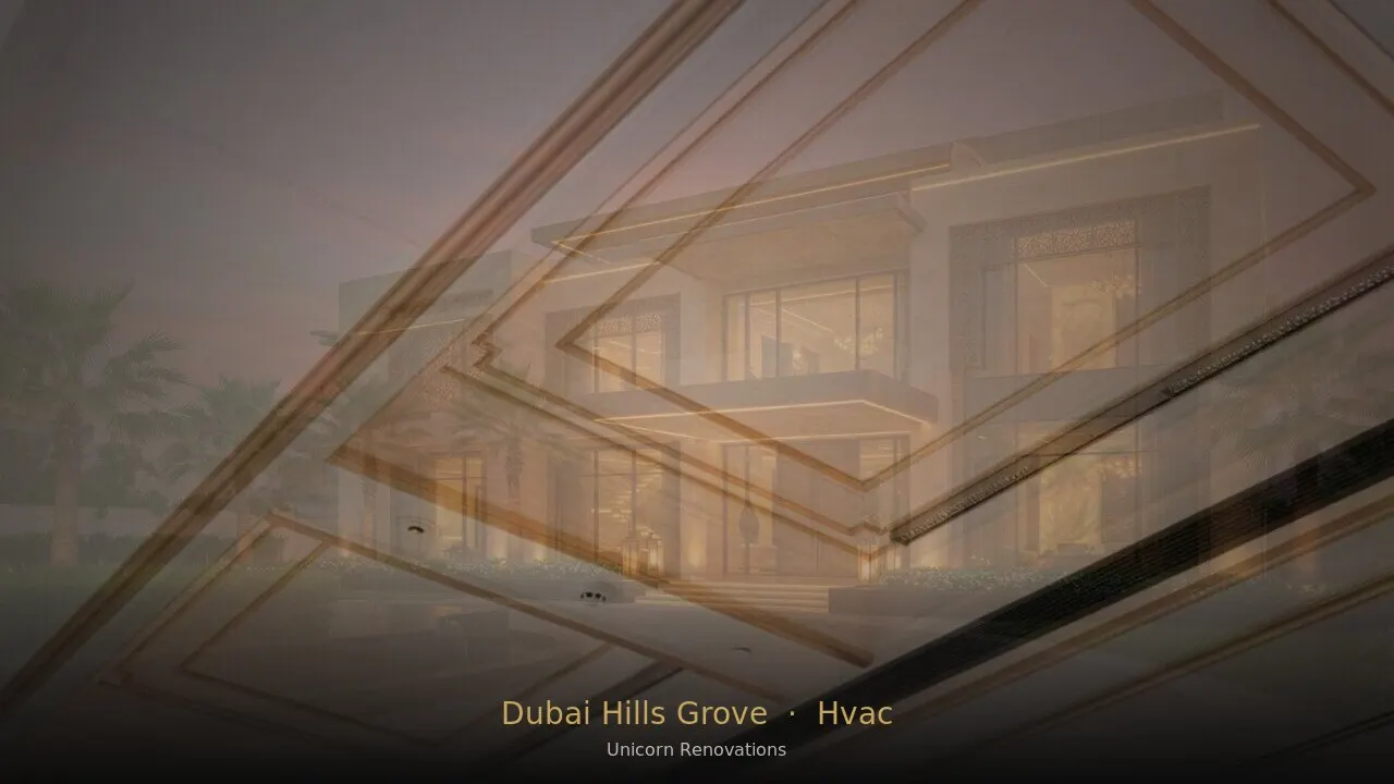 HVAC Installation in Dubai Hills Grove