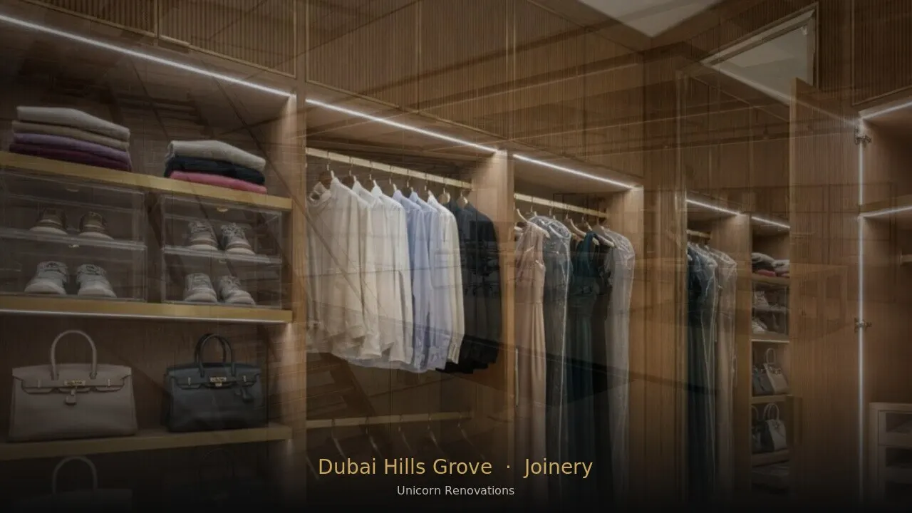 Joinery & Cabinetry in Dubai Hills Grove