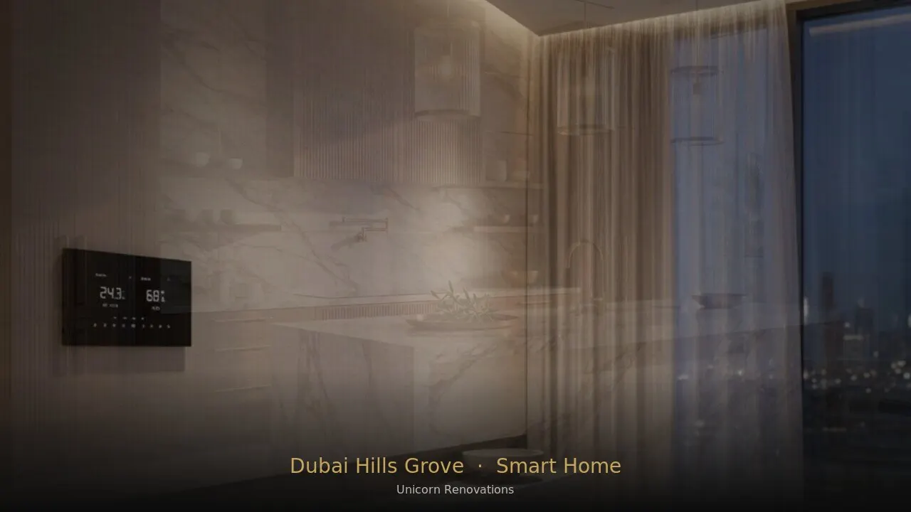 Smart Home in Dubai Hills Grove