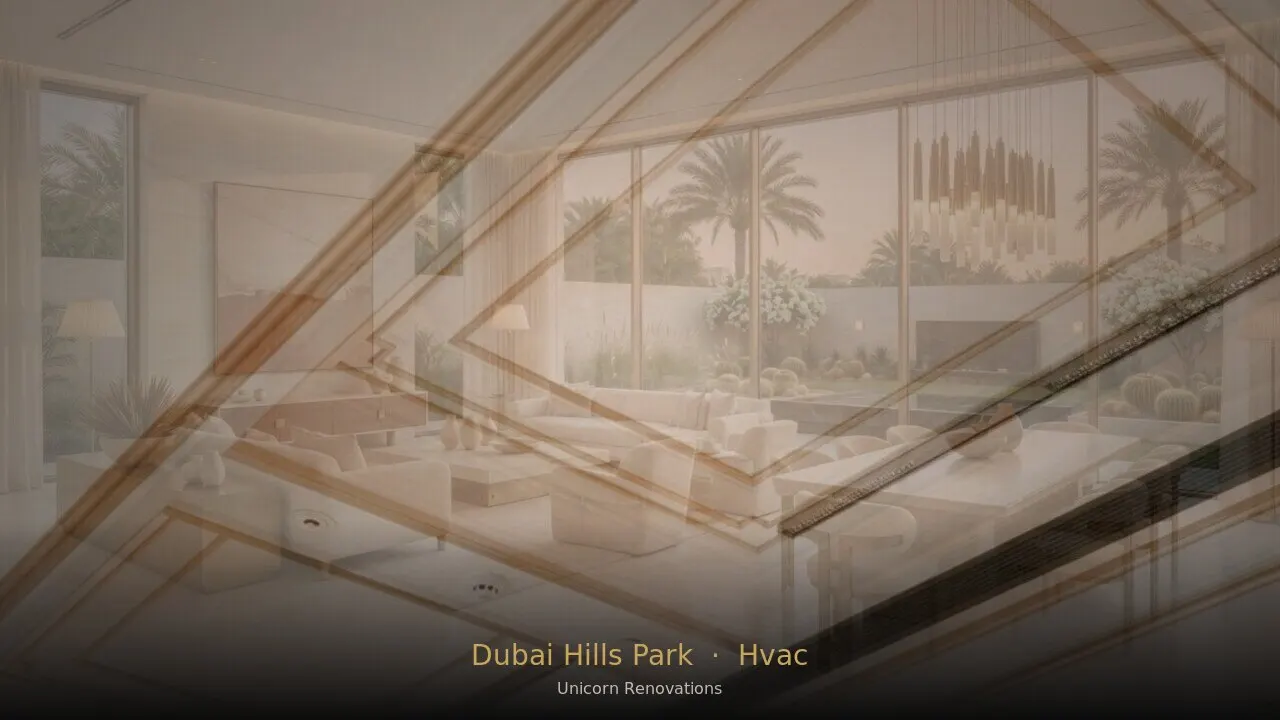 HVAC Installation in Dubai Hills Park Area