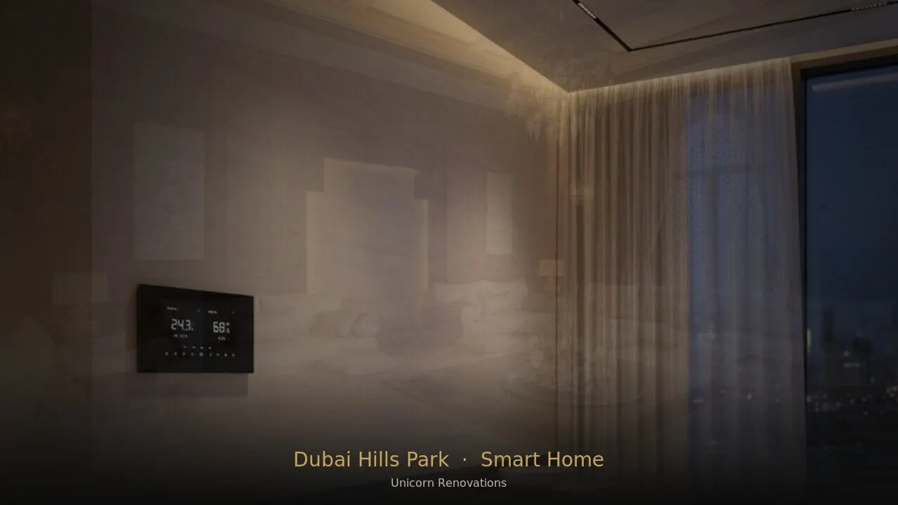 Smart Home in Dubai Hills Park Area