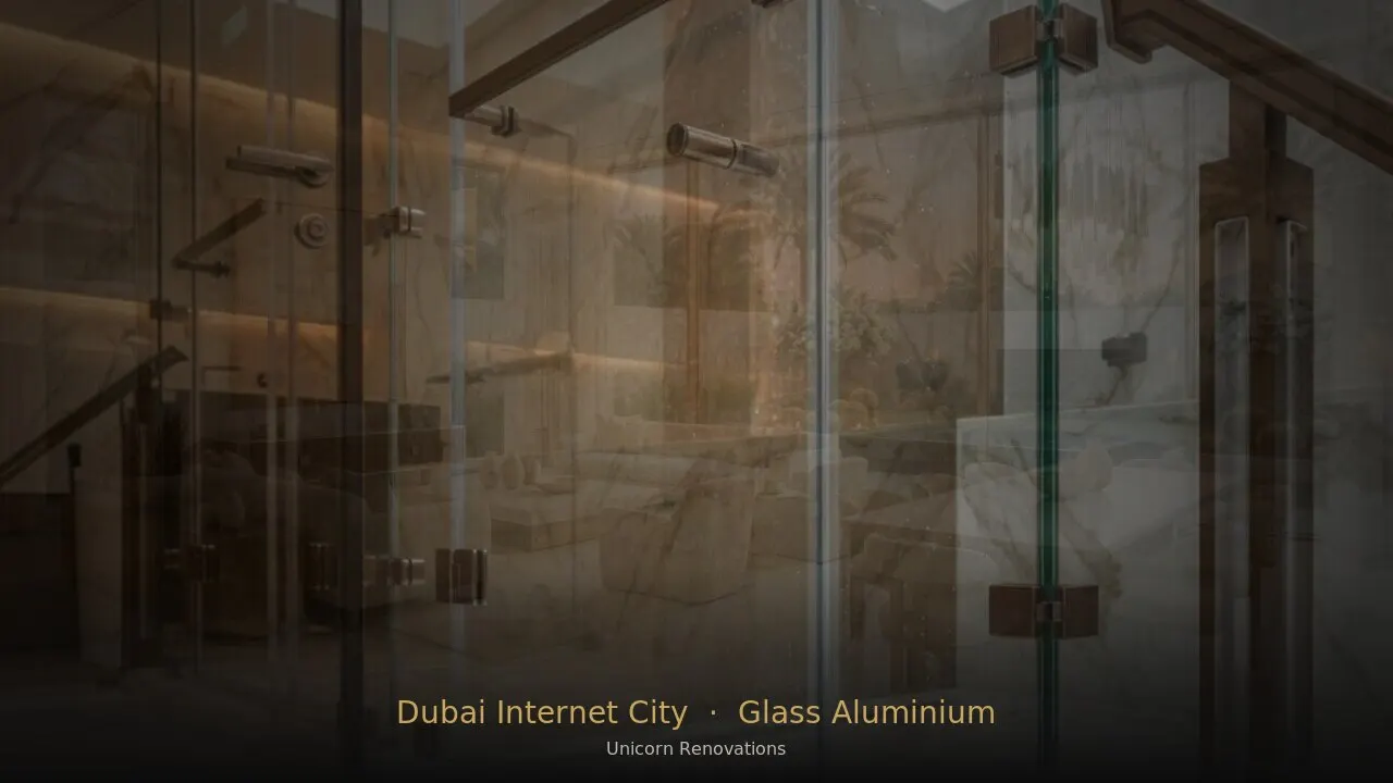 Glass & Aluminium Works in Dubai Internet City