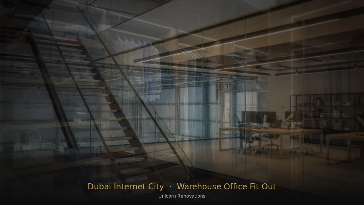 Warehouse Office Fit-Out in Dubai Internet City