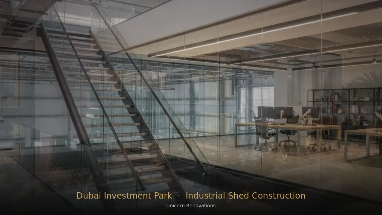 Industrial Shed Construction in Dubai Investment Park — Unicorn Renovations