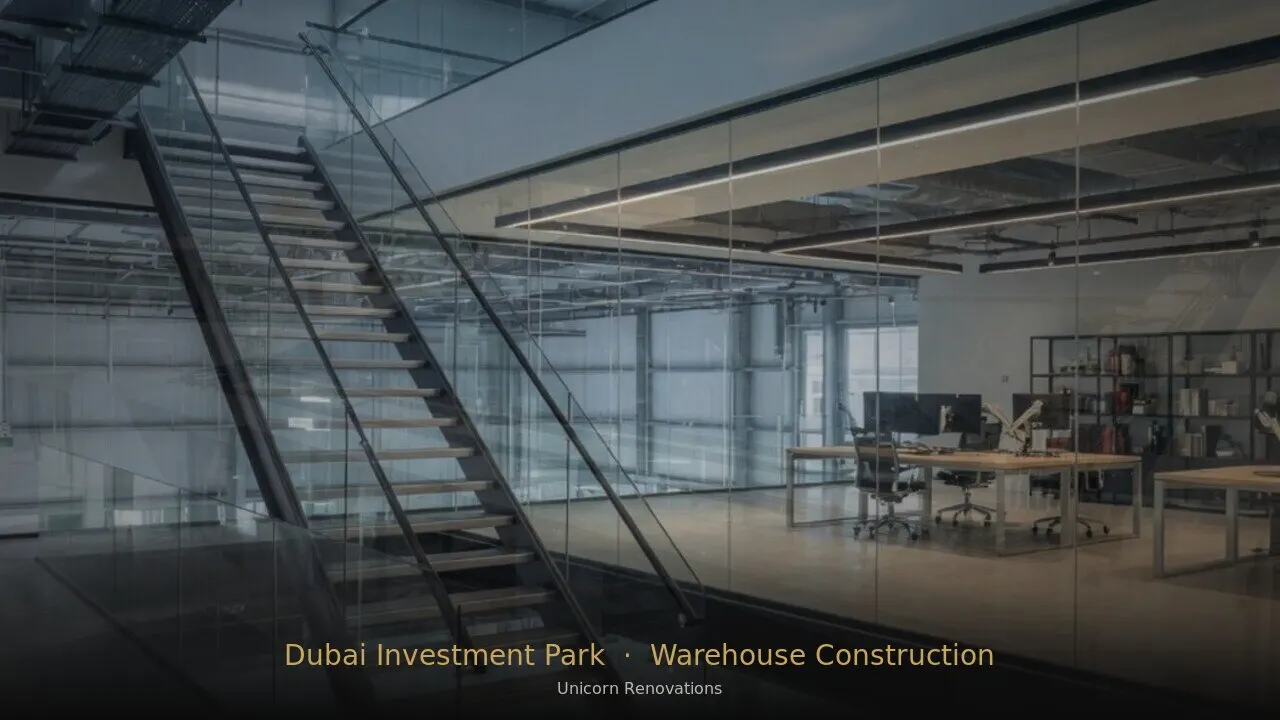 Warehouse Construction in Dubai Investment Park