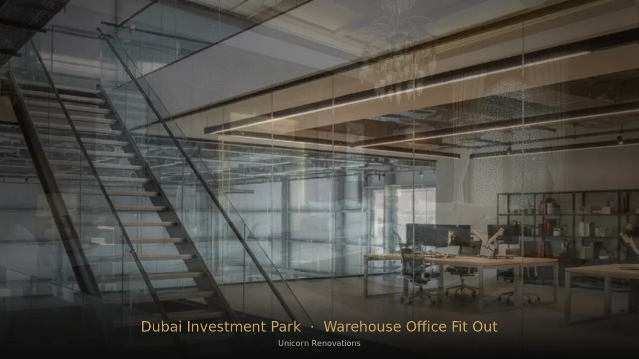 Warehouse Office Fit-Out in Dubai Investment Park — Unicorn Renovations