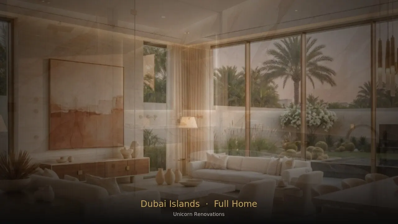 Full Home Renovation in Dubai Islands