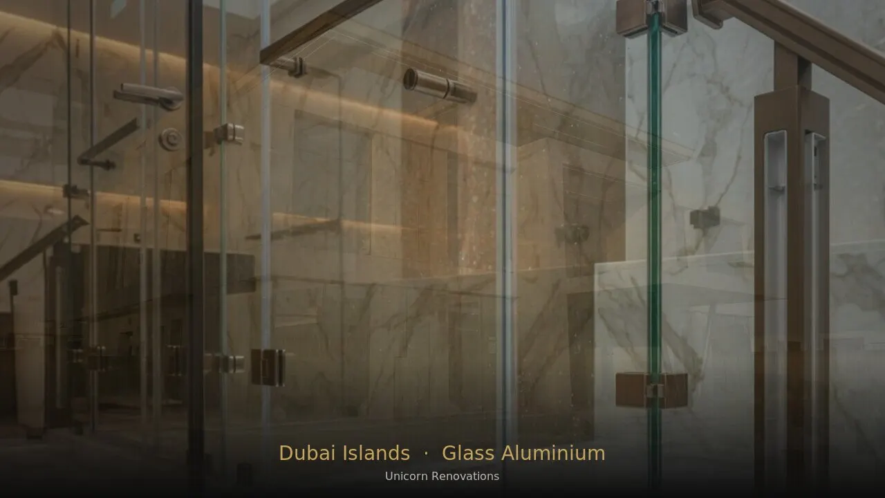 Glass & Aluminium Works in Dubai Islands