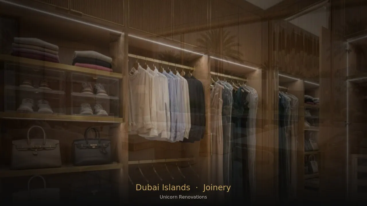 Joinery & Cabinetry in Dubai Islands