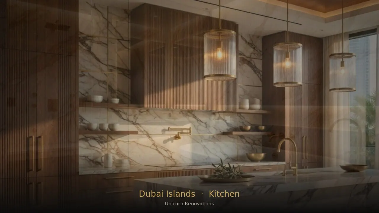 Kitchen Renovation in Dubai Islands
