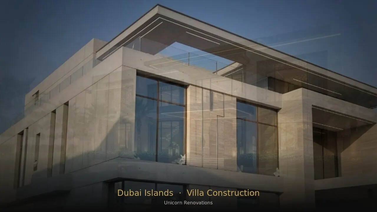 Villa Construction in Dubai Islands