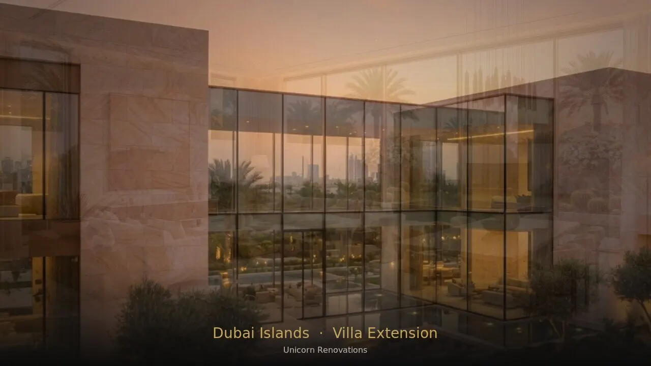 Villa Extension in Dubai Islands