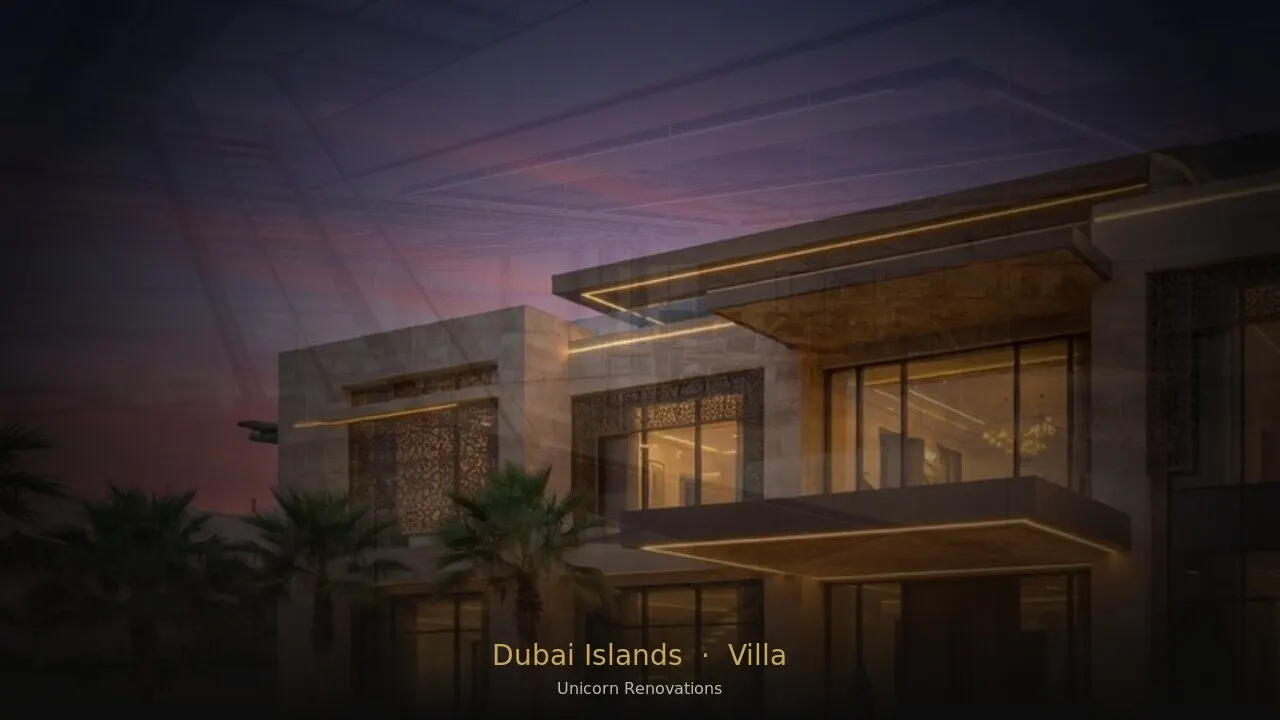 Villa Renovation in Dubai Islands