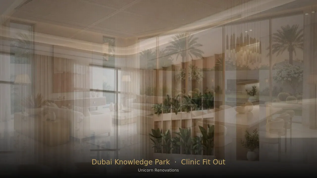 Clinic Fit-Out in Dubai Knowledge Park