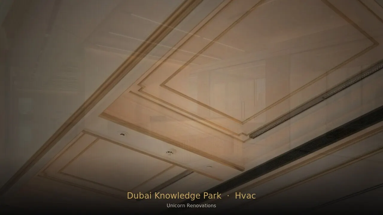 HVAC Installation in Dubai Knowledge Park