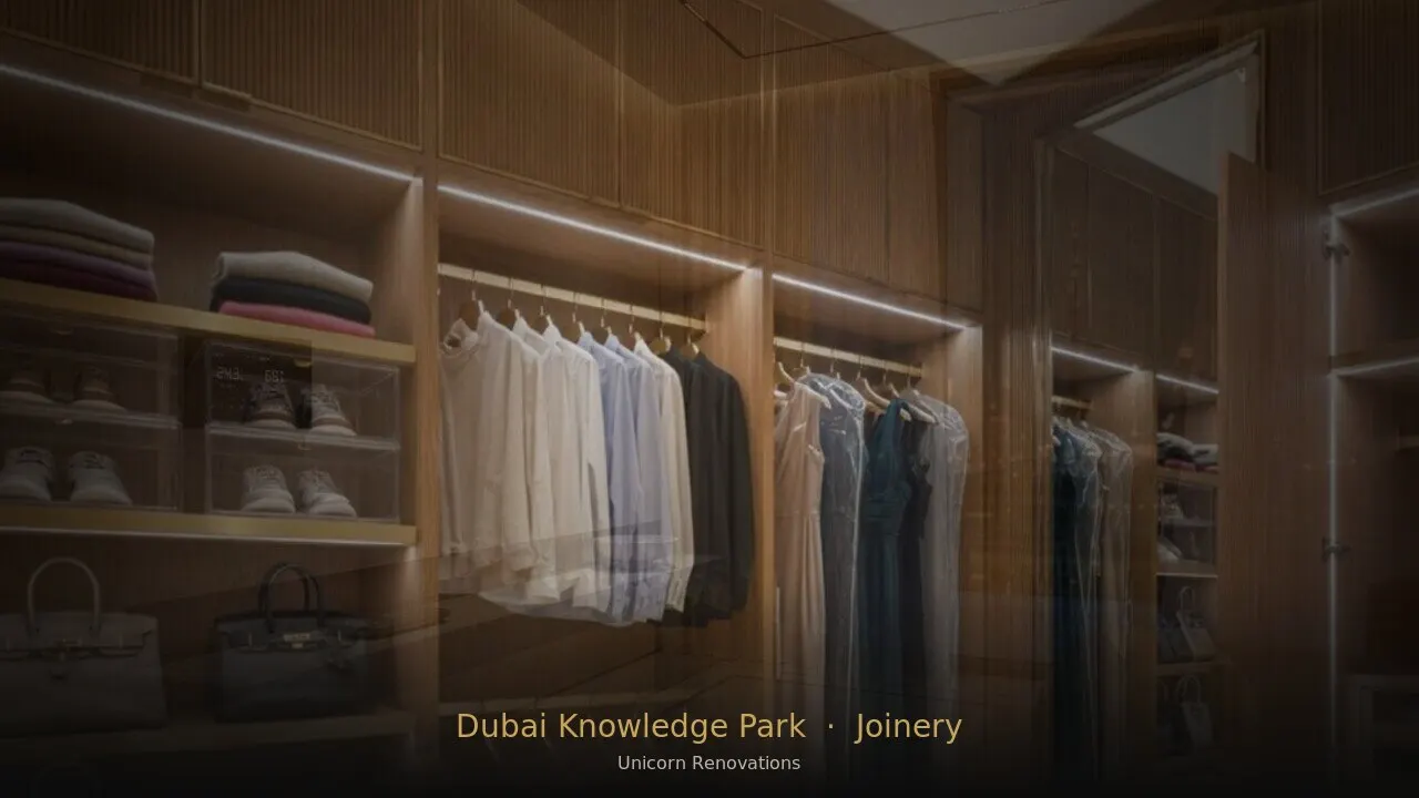 Joinery & Cabinetry in Dubai Knowledge Park