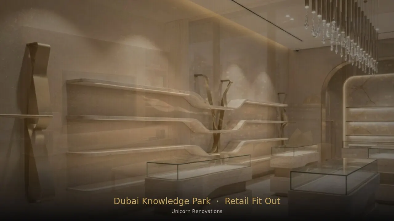 Retail Fit-Out in Dubai Knowledge Park