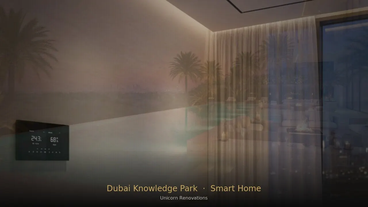 Smart Home in Dubai Knowledge Park — Unicorn Renovations