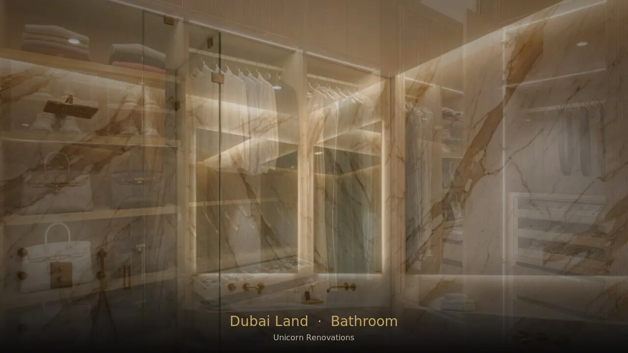 Bathroom Renovation in Dubai Land