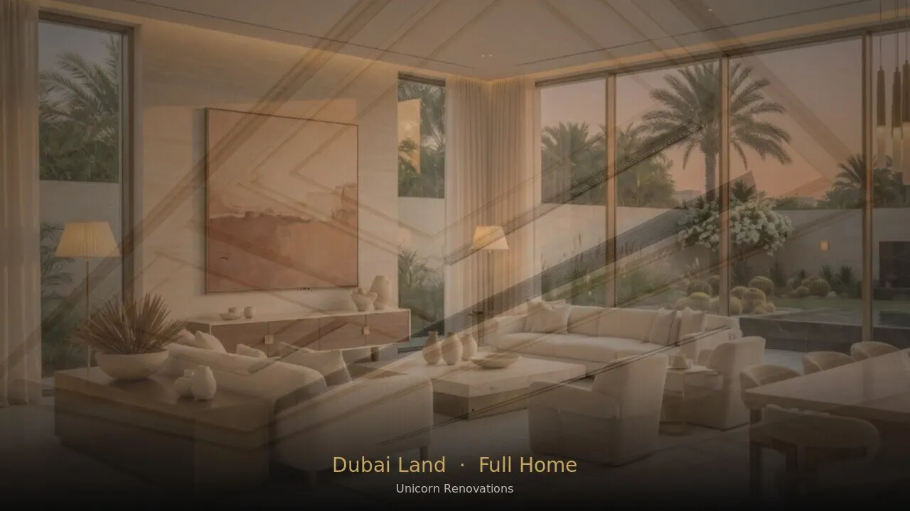 Full Home Renovation in Dubai Land
