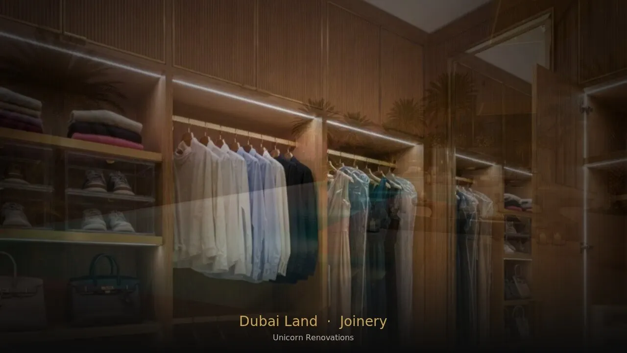 Joinery & Cabinetry in Dubai Land