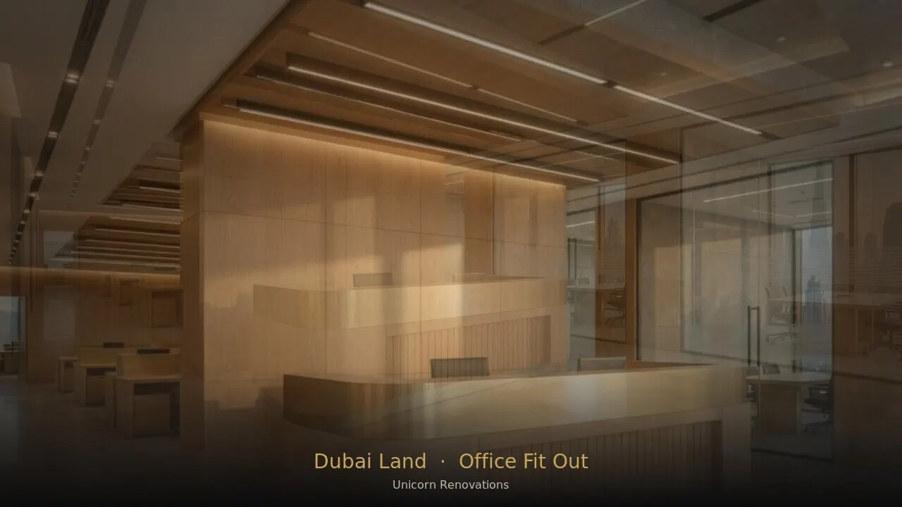 Office Fit-Out in Dubai Land