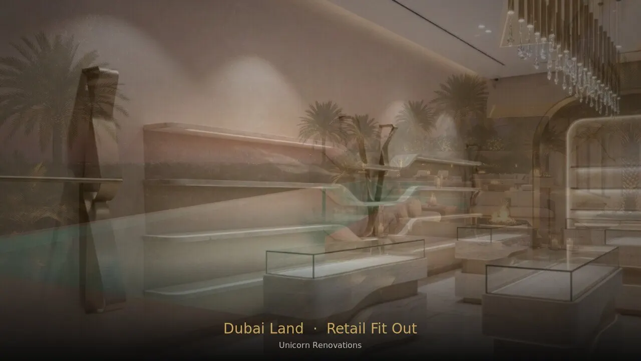 Retail Fit-Out in Dubai Land