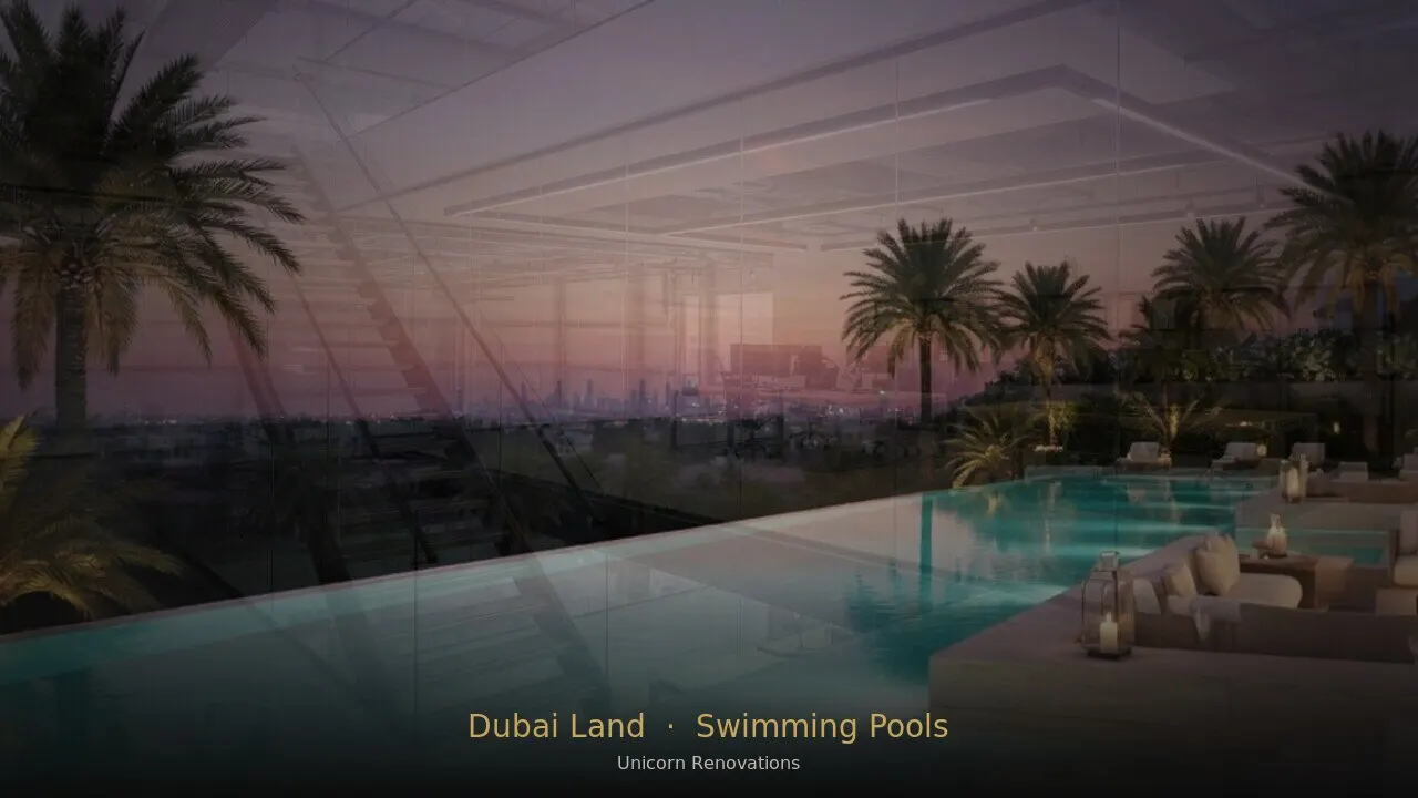 Swimming Pool Construction & Renovation in Dubai Land