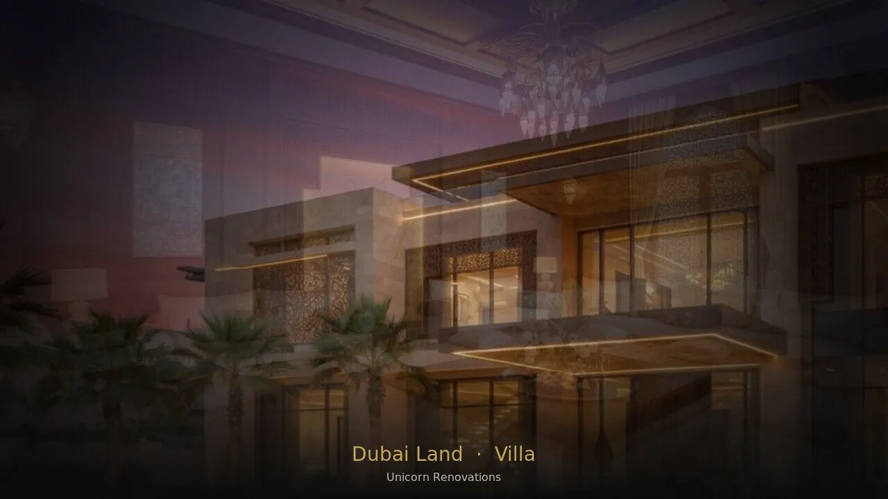 Villa Renovation in Dubai Land