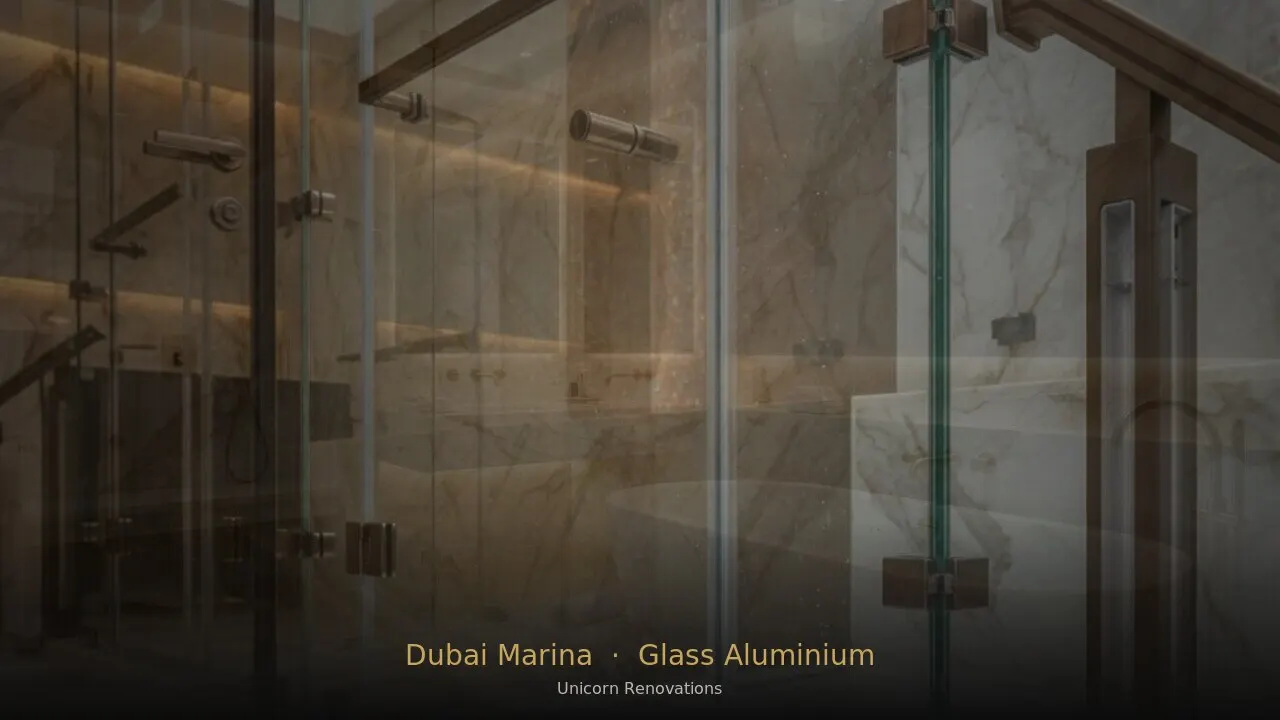 Glass & Aluminium Works in Dubai Marina