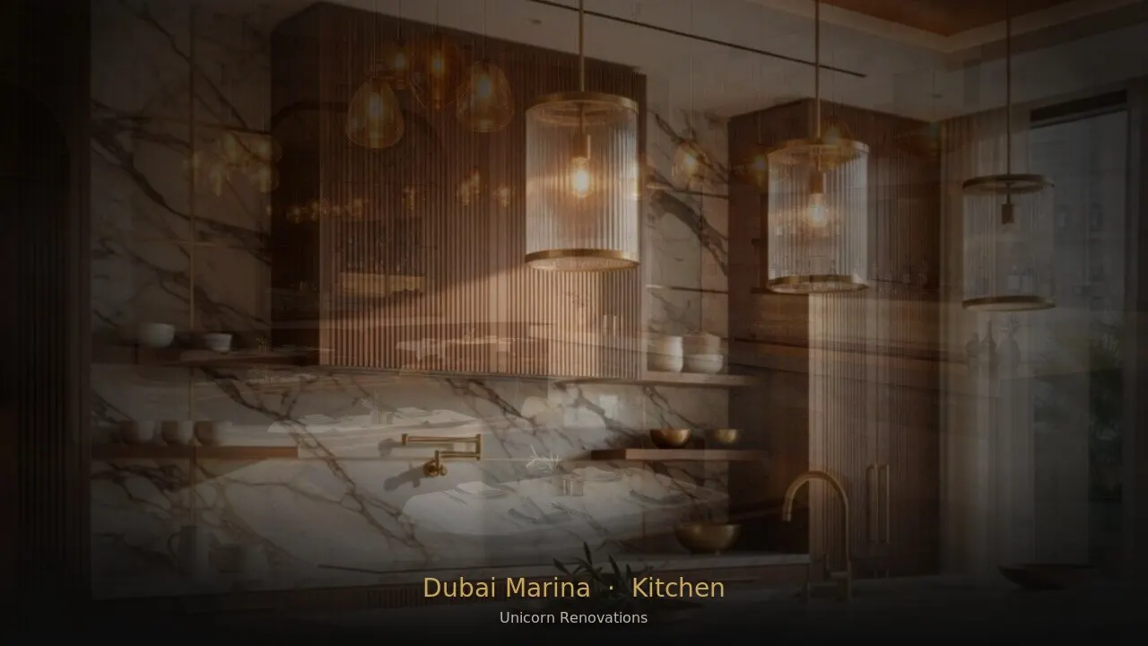 Kitchen Renovation in Dubai Marina