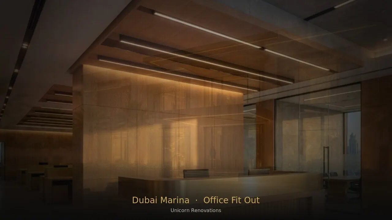 Office Fit-Out in Dubai Marina
