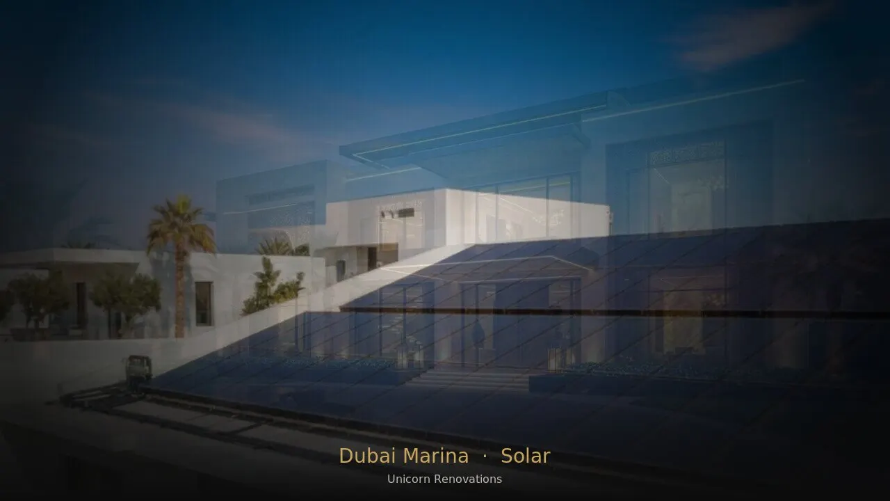 Solar Solutions in Dubai Marina