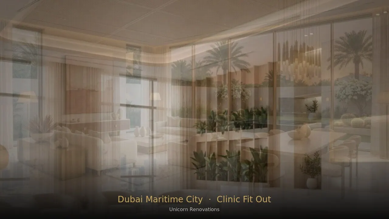Clinic Fit-Out in Dubai Maritime City