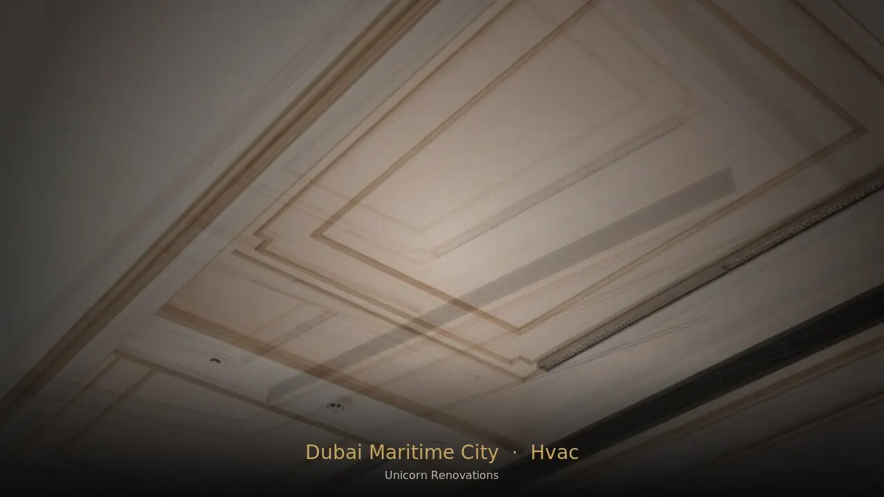 HVAC Installation in Dubai Maritime City