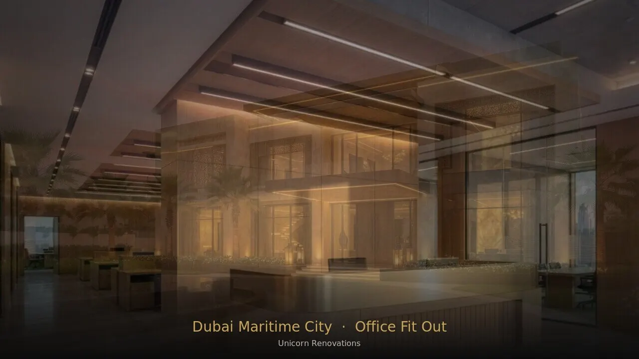Office Fit-Out in Dubai Maritime City