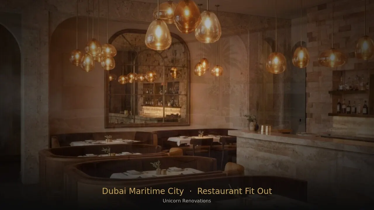 Restaurant Fit-Out in Dubai Maritime City