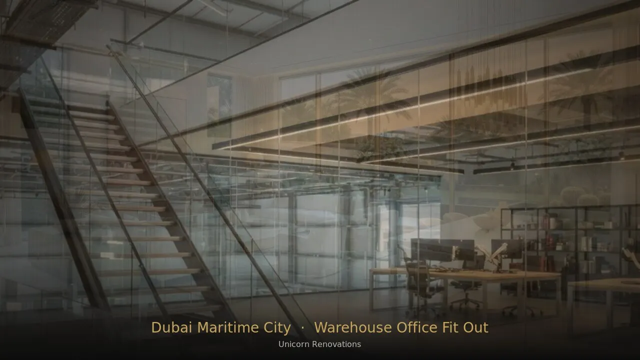 Warehouse Office Fit-Out in Dubai Maritime City