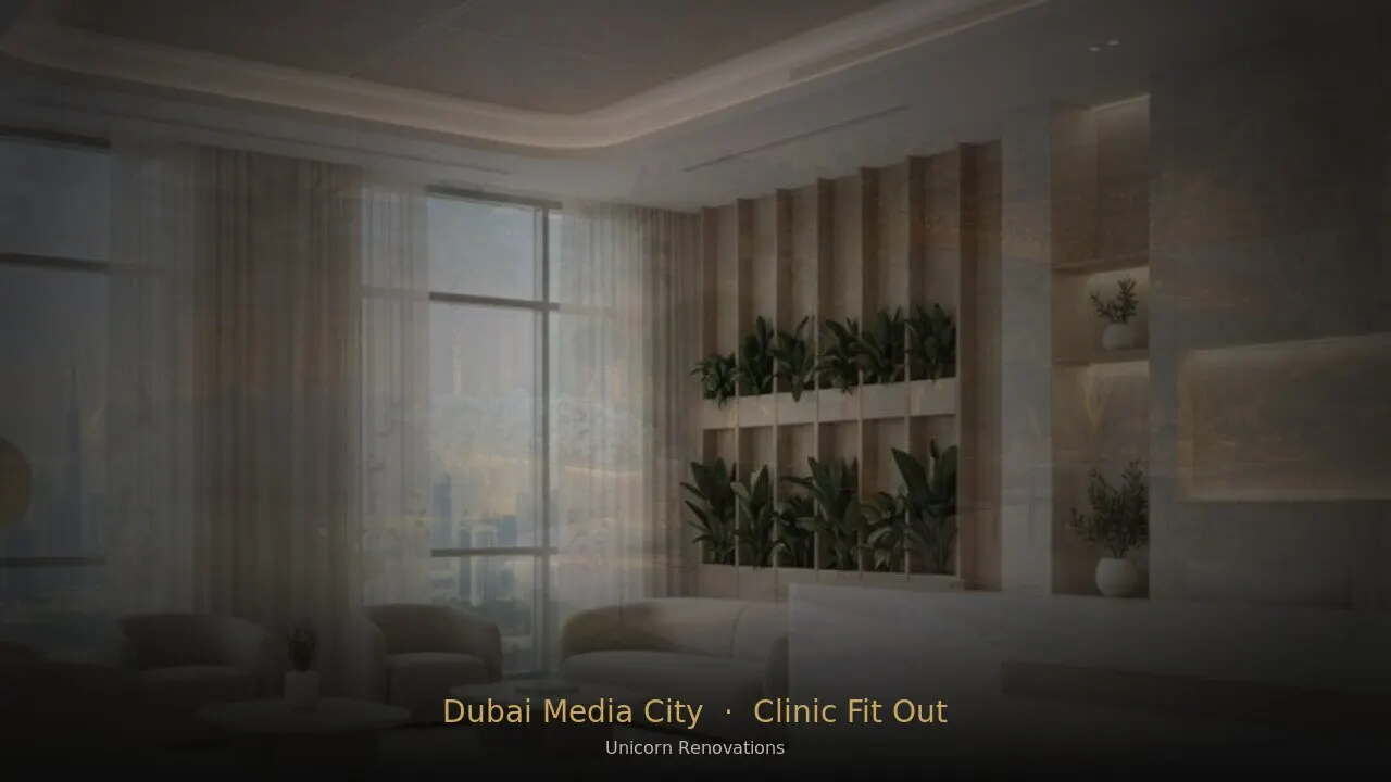 Clinic Fit-Out in Dubai Media City