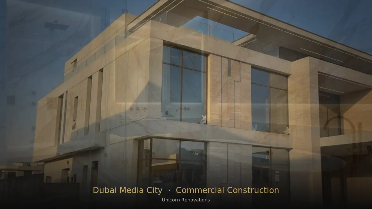 Commercial Construction in Dubai Media City