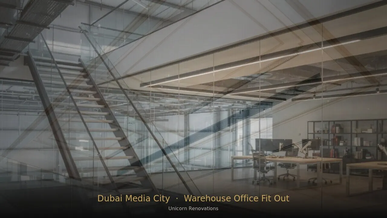 Warehouse Office Fit-Out in Dubai Media City