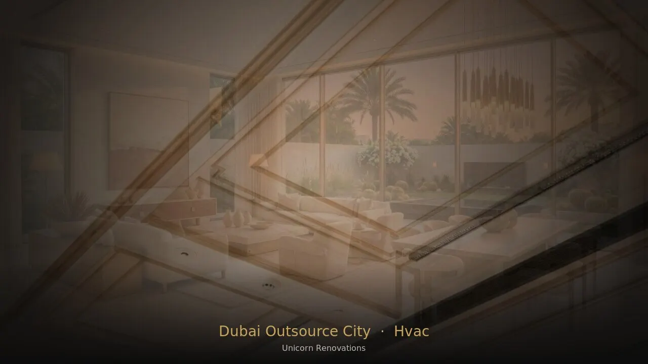 HVAC Installation in Dubai Outsource City
