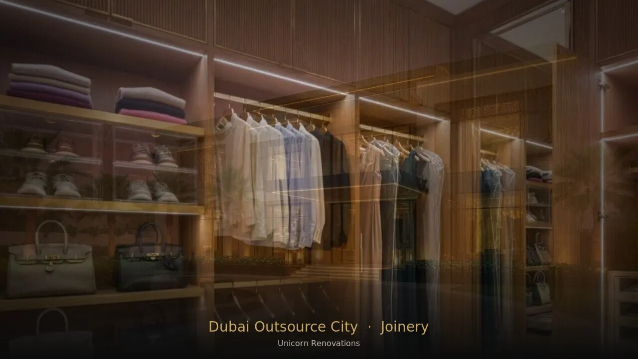 Joinery & Cabinetry in Dubai Outsource City