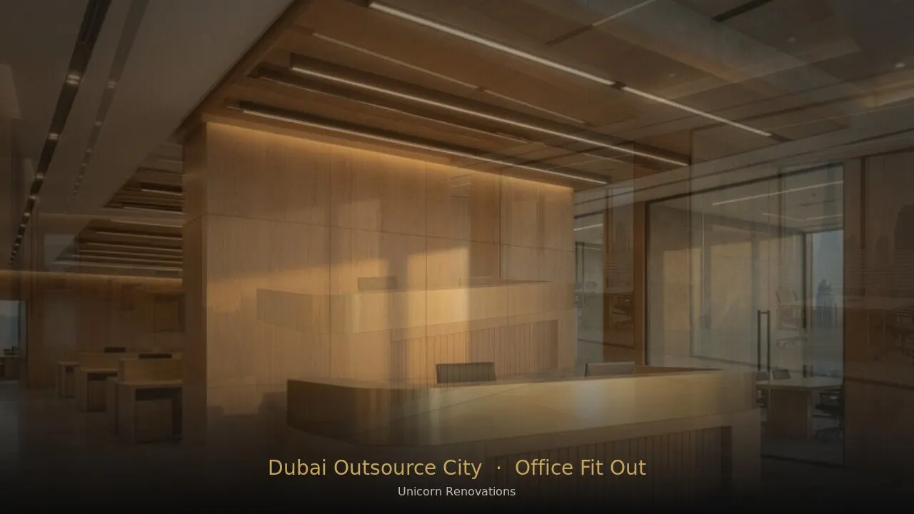 Office Fit-Out in Dubai Outsource City