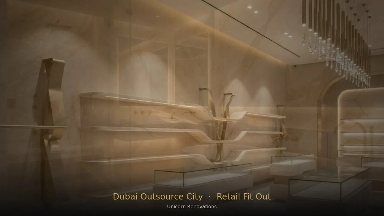 Retail Fit-Out in Dubai Outsource City